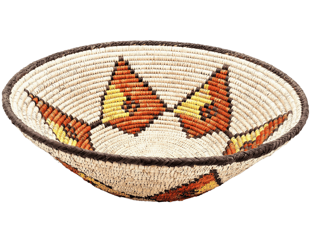 HAND WOVEN FRUIT BOWL (NHAU)